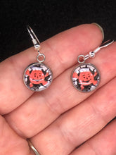 Load image into Gallery viewer, 80’s Retro TV Commercial Kool Aid Drink Inspired Dangle 12mm Earrings
